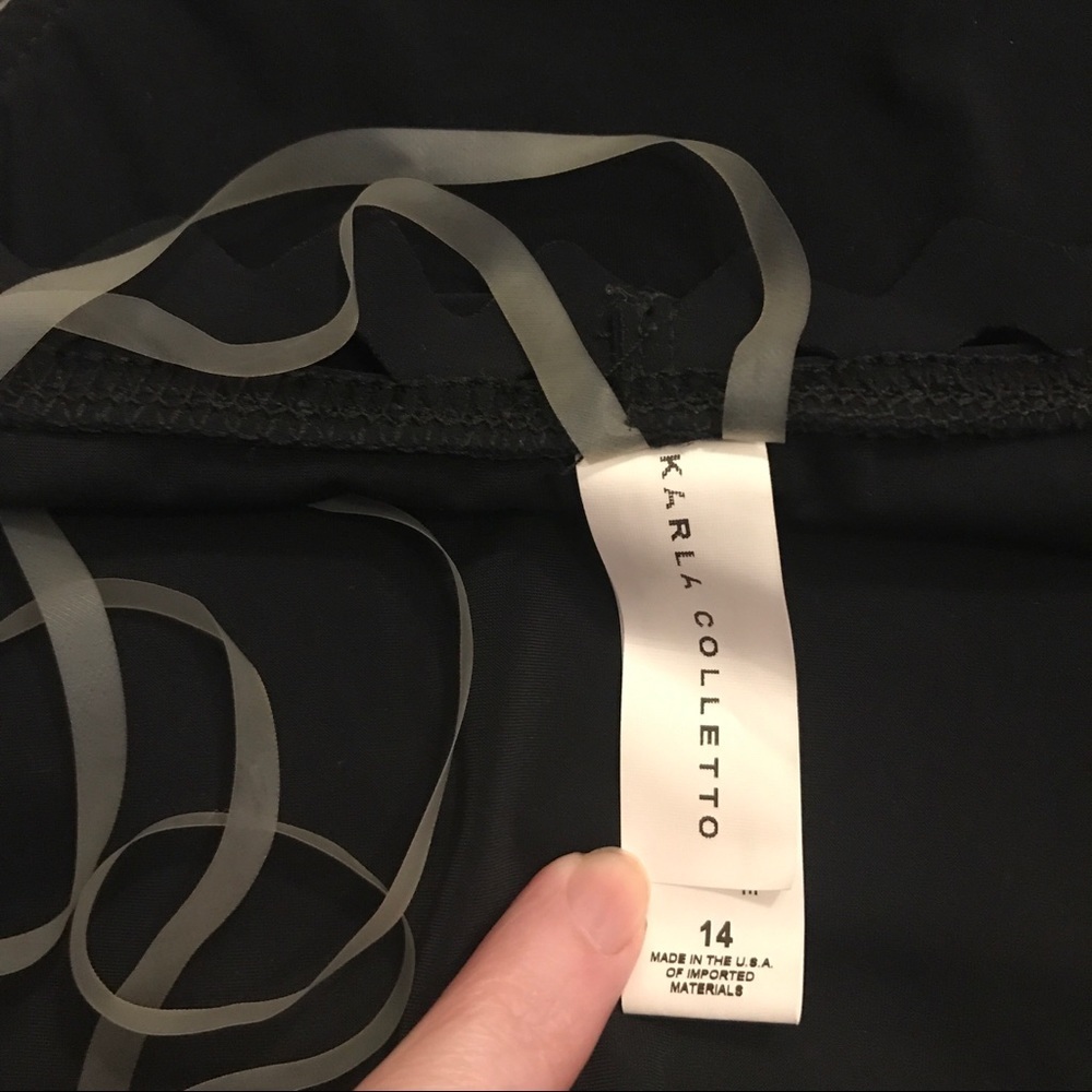 Karla Colletto Rick Rack Halter One-Piece - Picture 11 of 12